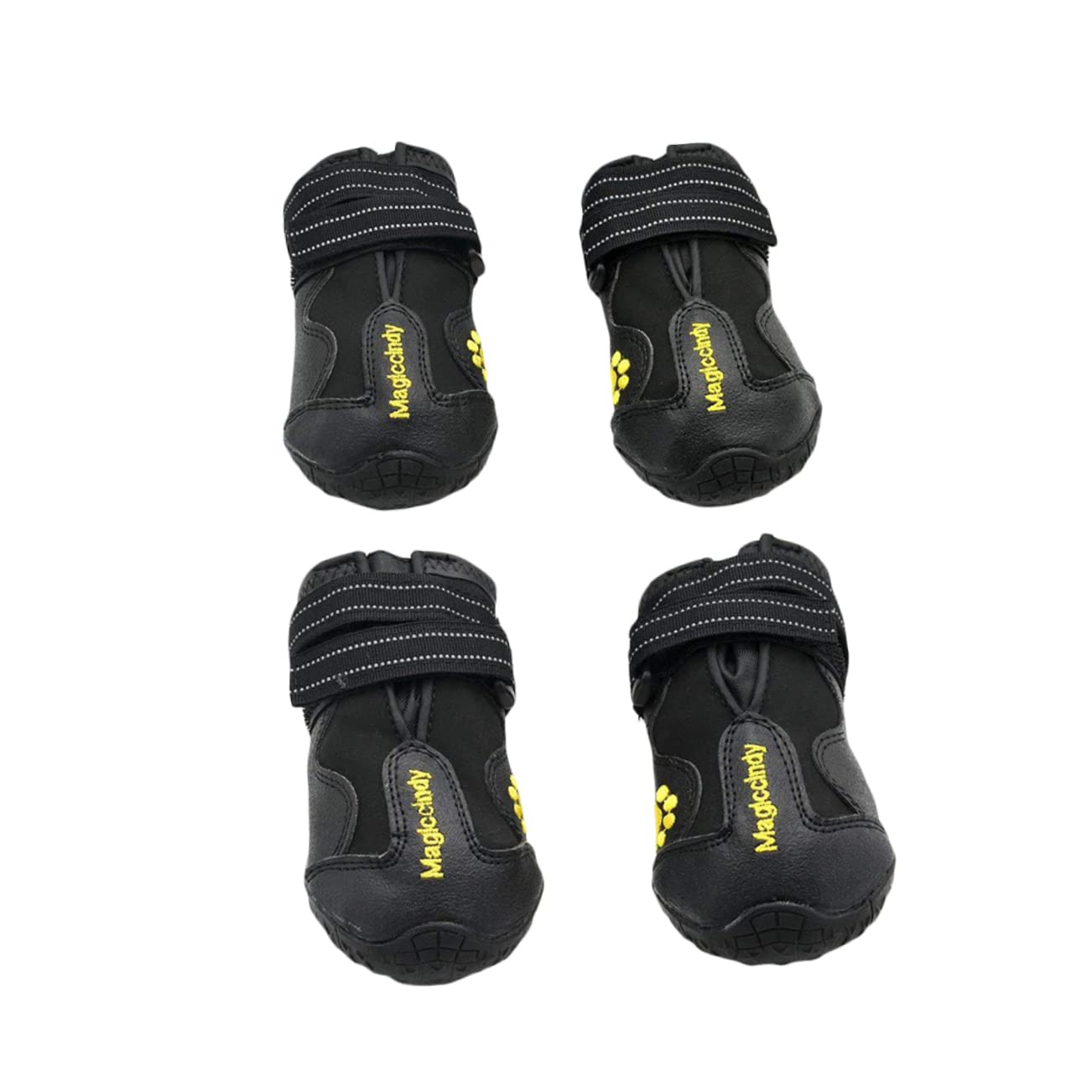 Milisten 8 Uds Zapatos para Perros Botas Cálidas De para Perros Botas para Perros Botas De Nieve para Mascotas