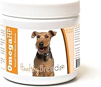 Vista 182 de Healthy Breeds Schnauzer en miniatura Omega HP Ácido graso para piel y pelaje Masticables suaves 60