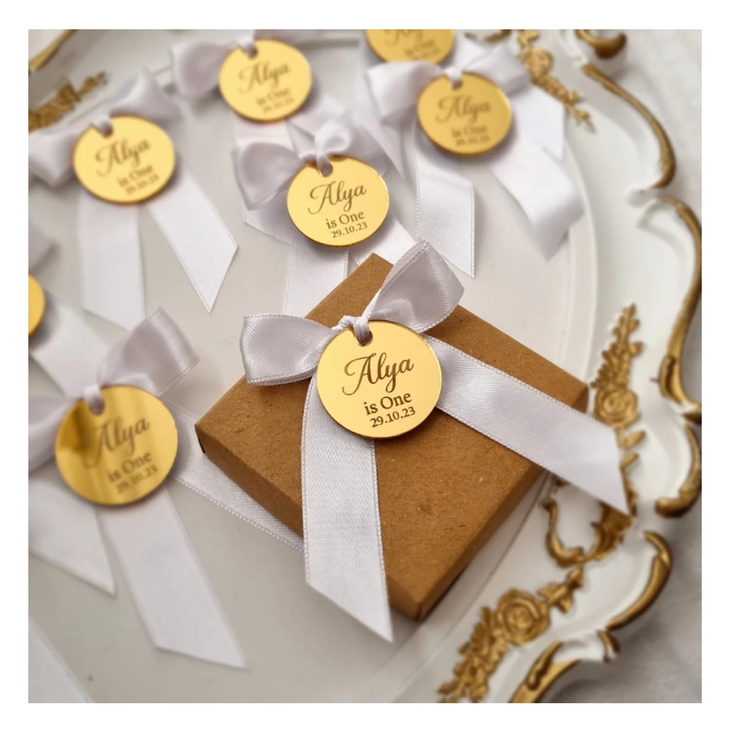 Reception Tags Wedding Favor Tags For Reception Boho Round Favor Tag Template, Round