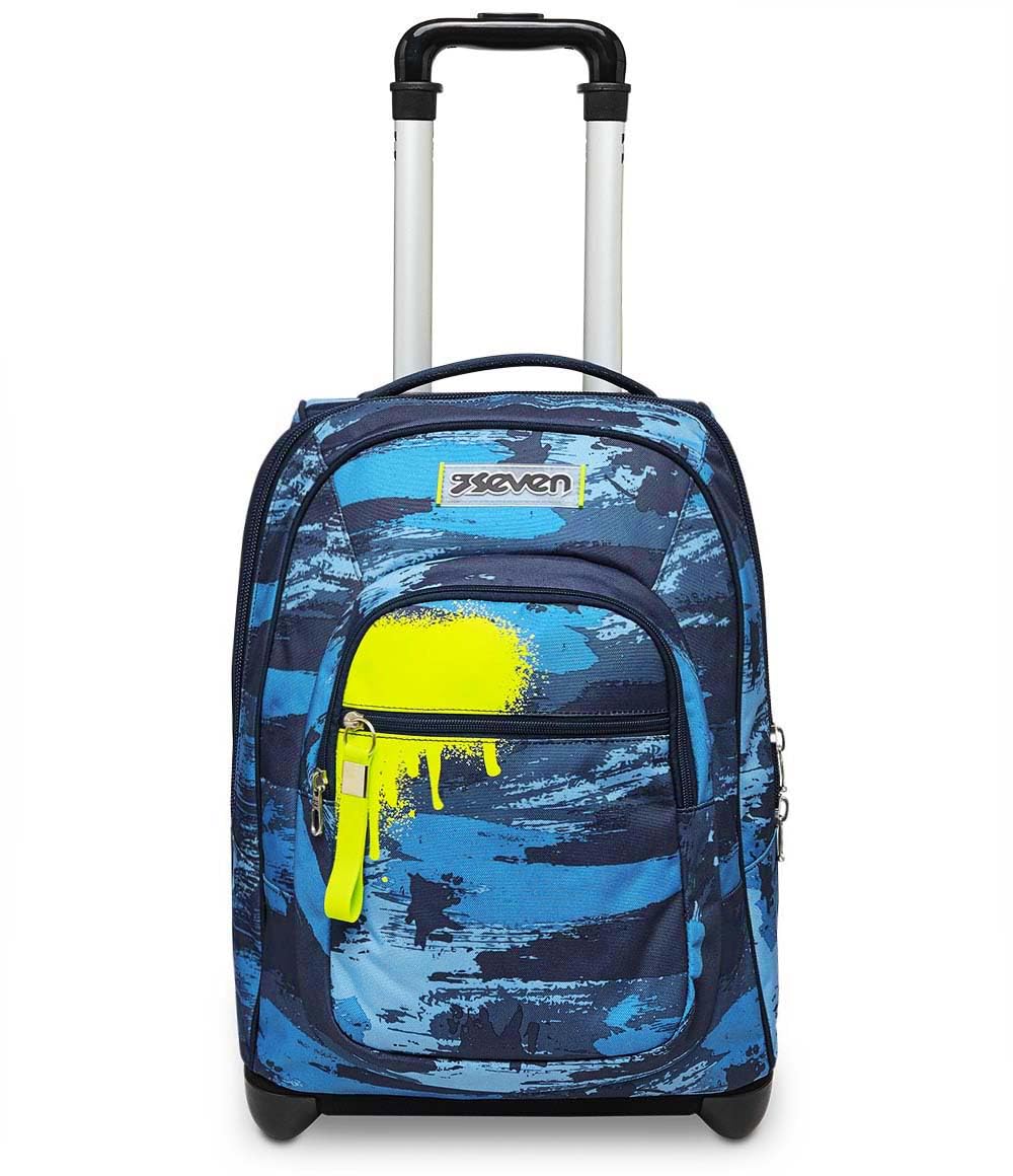 Seven Zaino Trolley, Scuola Elementare, Doppio Uso, Bambino