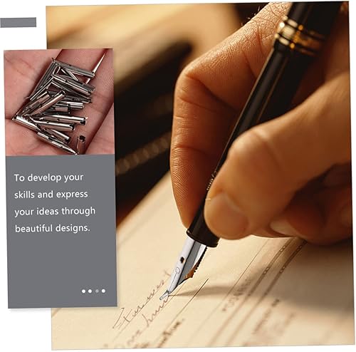 Miniatura 2 de MAGICLULU Bolígrafo de cristal, 15 unidades, kit de caligrafía de vidrio para principiantes, bolígrafos de caligrafía, punta de arte de tinta,