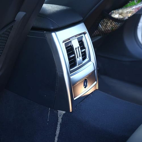 Miniatura 5 de YIWANG Cubierta del marco de la ventilación del aire del interior del coche del ABS Chrome para BMW 3 4 Series F30 GT F34 2016-2019