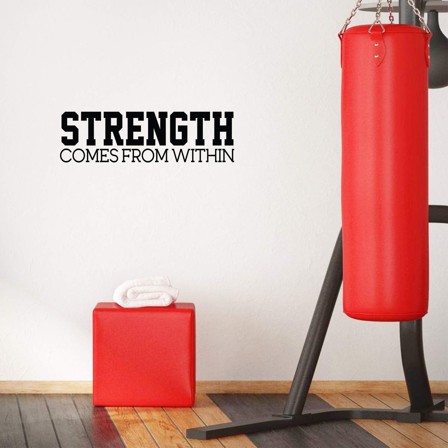 Inspirational Gym Quotes Wall Art Vinyl Decal