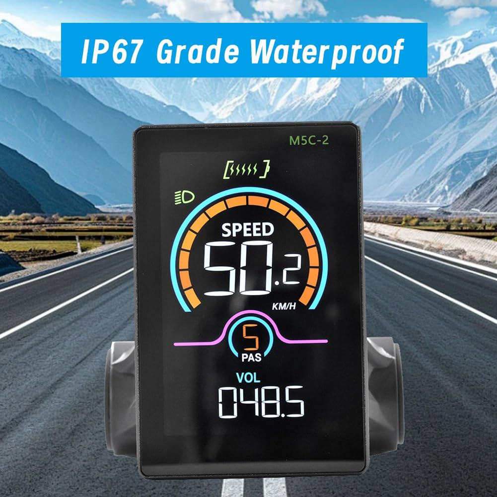 Amazon.co.jp: Jumundren M5C-2 E-Bike Bluetooth LCD ディスプレイ