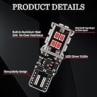 Vista 4 de Bombillas LED 12-24V extremadamente brillantes 194 912 921 168 175 2825 W5W T10 T15 aptas para Chevrolet Dodge Ford GMC Honda Nissan Toyota Truck 3ª