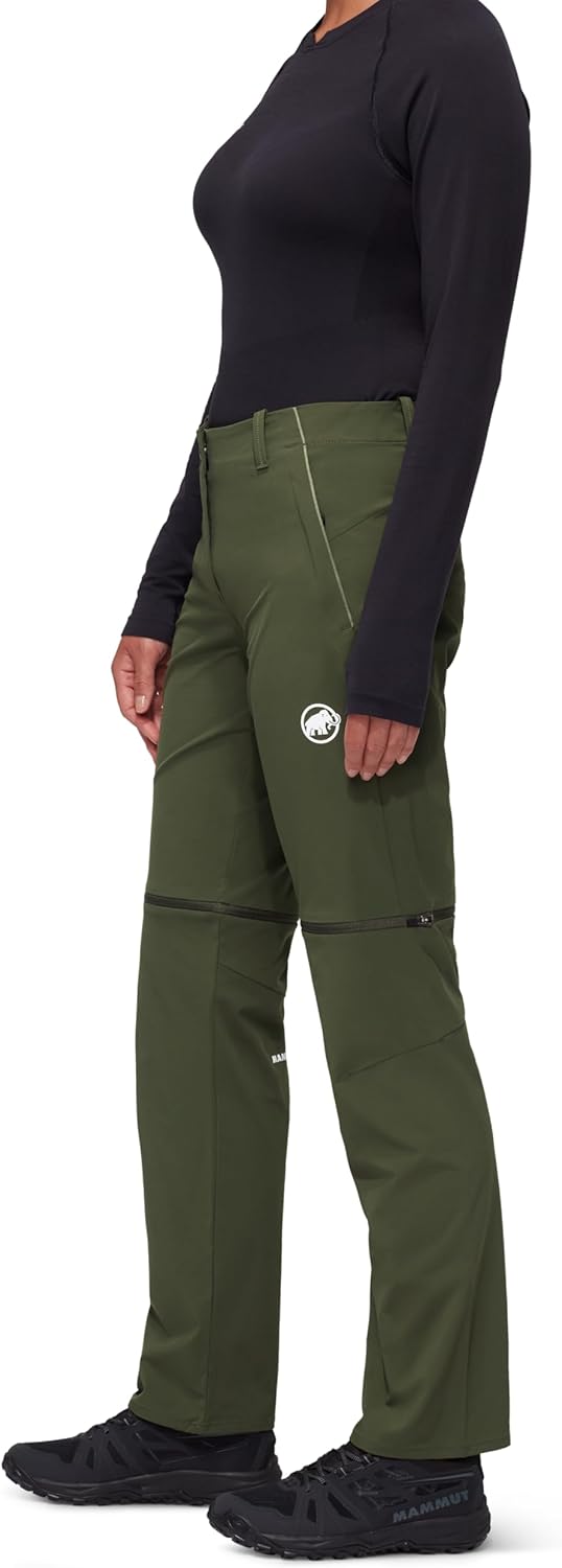 Mammut Womens Outdoor Hiking Zip-Off Pants, Lightweight and Quick-Dry Recycled Stretch Fabric for Mountaineering and Terrain - Image 4