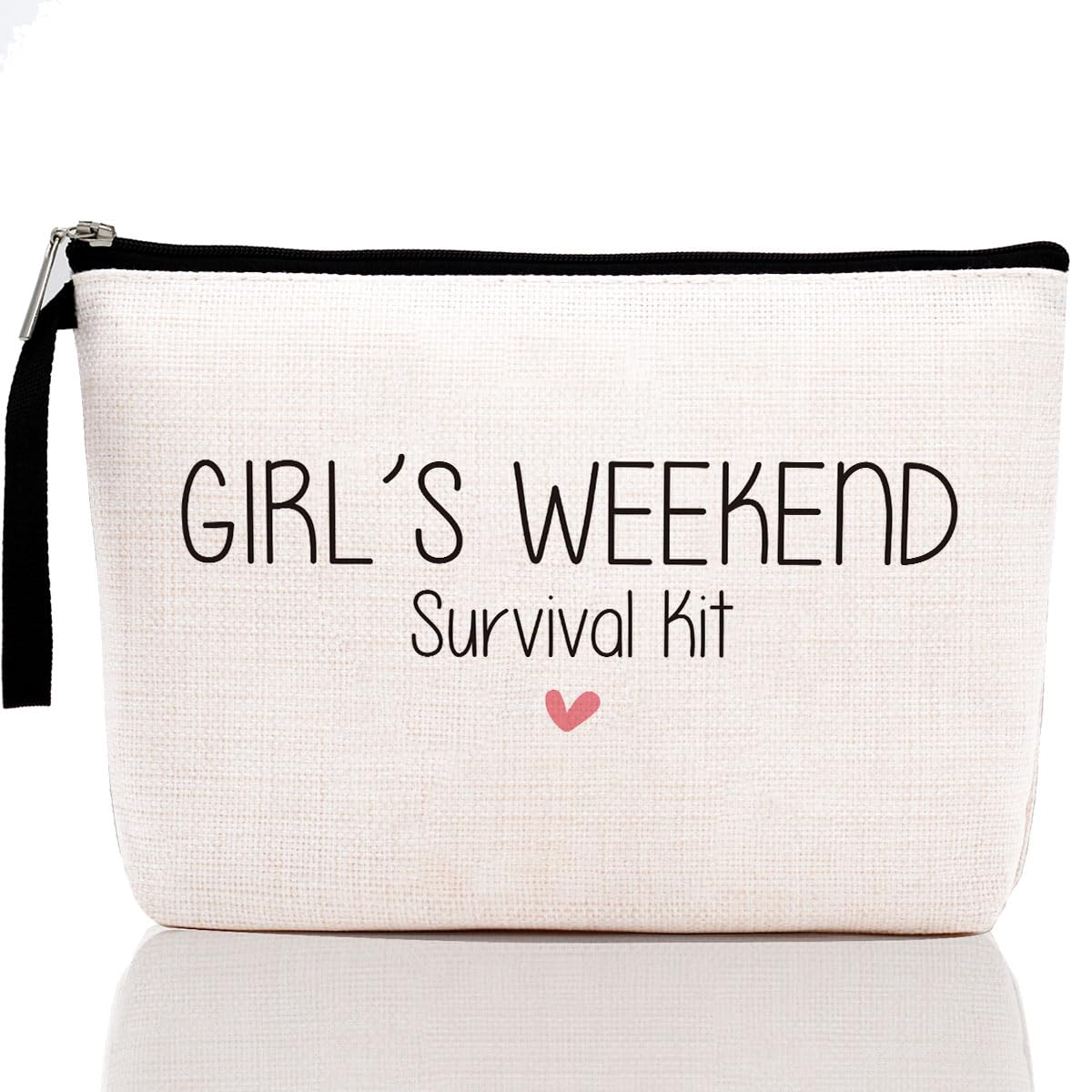 Hanamiya NaWeekender Bags for Women Weekend Bag Girl Trip Gifts Cosmetic Bag Girls Weekend Survival Kit Makeup Pouch Bachelorette Bridesmaid Friend Gifts for Sister Bestie Bride Fun Birthday Gift