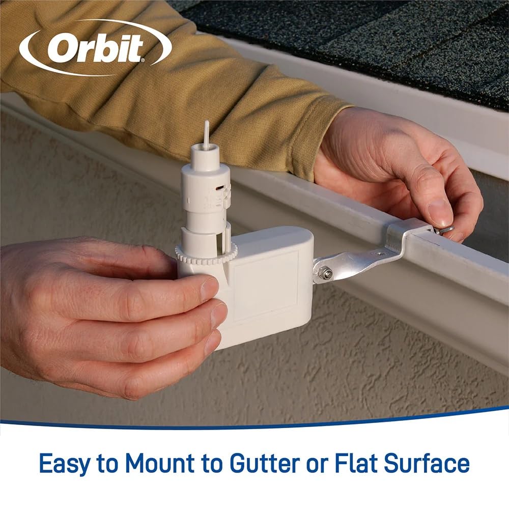 Orbit Sistema di irrigazione con sensore di pioggia e gelo cablato (sensore wireless pioggia e congelamento)