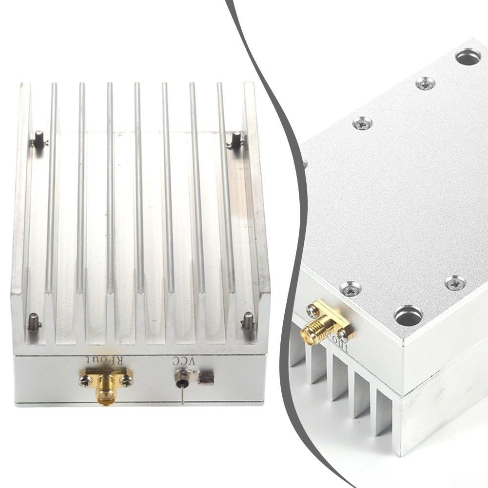 Amplificatore del segnale TV 45-1100MHz RF per amplificatore 32dB Alto guadagno 4W di uscita con radiatore per aree di segnale deboli