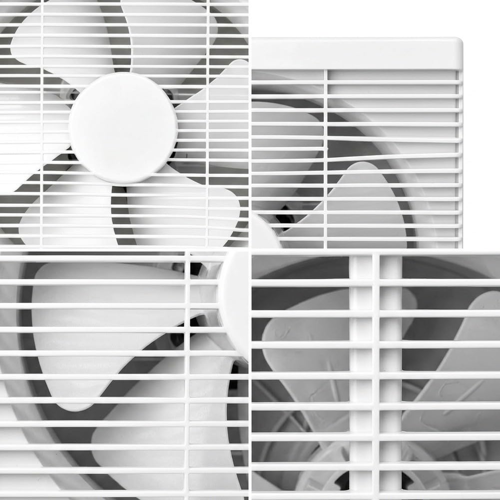 Extracteur d'air silencieux 100mm avec variateur, ventilateur de gaine puissant pour cuisine salle de bain, débit 130 CFM faible consommation(6-inch)