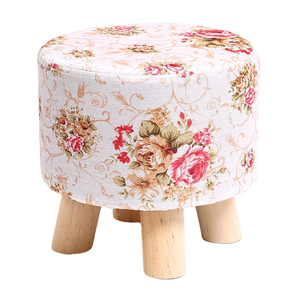 Pouf Rembourré Petit Siège Idéal pour se Détendre au Bureau à Domicile et Salon