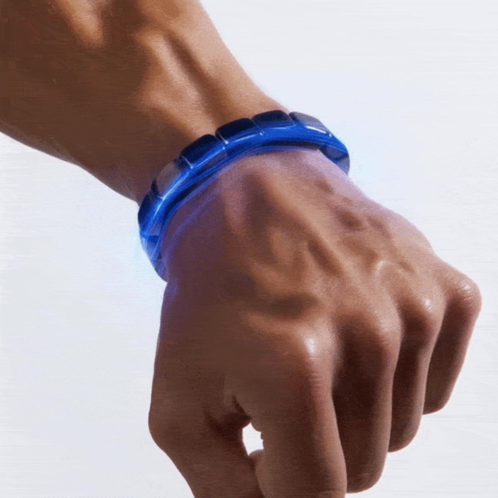 Hematyx Intense Bracelet en hématite naturelle pour homme，Un accessoire élégant pour le poignet, stylé et polyvalent, qui convient à toutes les occasions