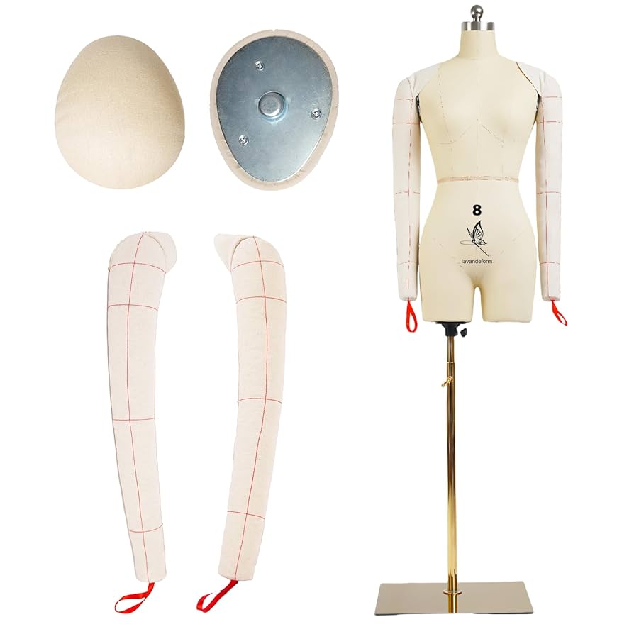 Amazon.com: lavandeform Female Dress Model Torso Body