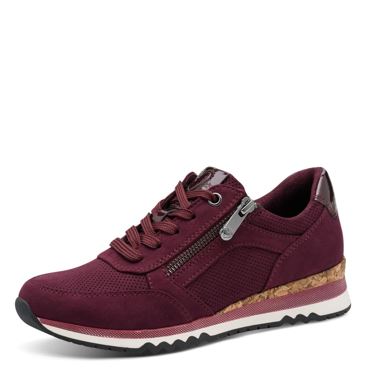 Marco Tozzi Damen Sneaker flach Vegan Freizeit