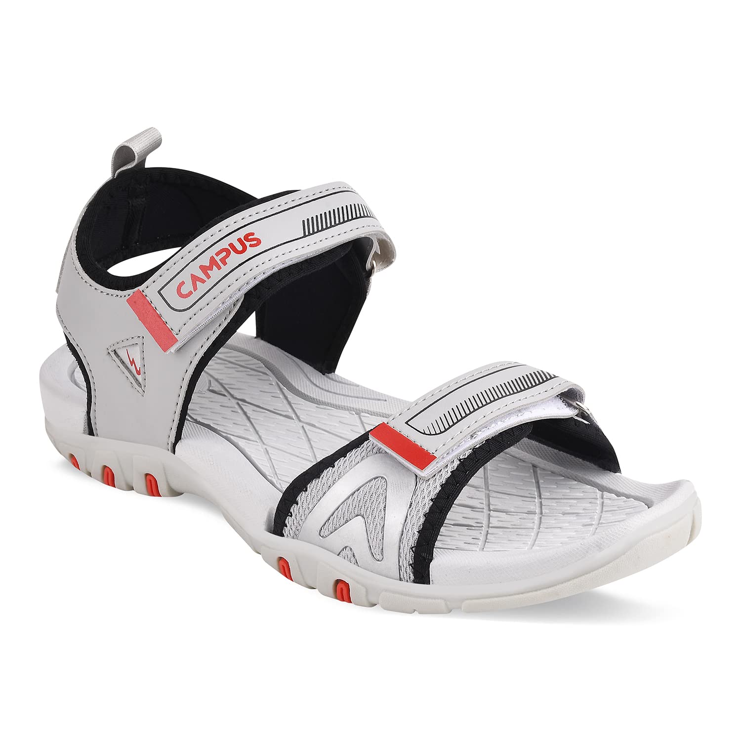 Campus Mens Camp COLT L.Gry/RED Sports Sandals - 10UK/India GC-22931 (B09Y9C4P5M) Amazon Price History, Amazon Price Tracker