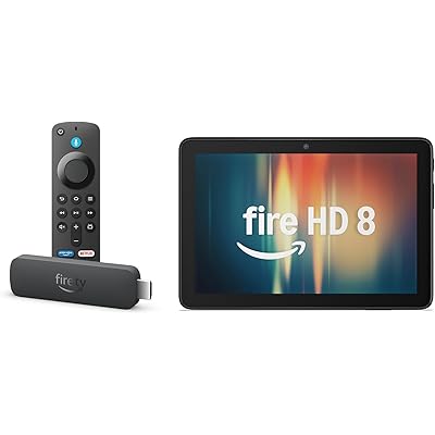 【まとめ買い】Amazon Fire TV Stick 4K Select + Amazon Fire HD 8 タブレット - 32GB ブラック