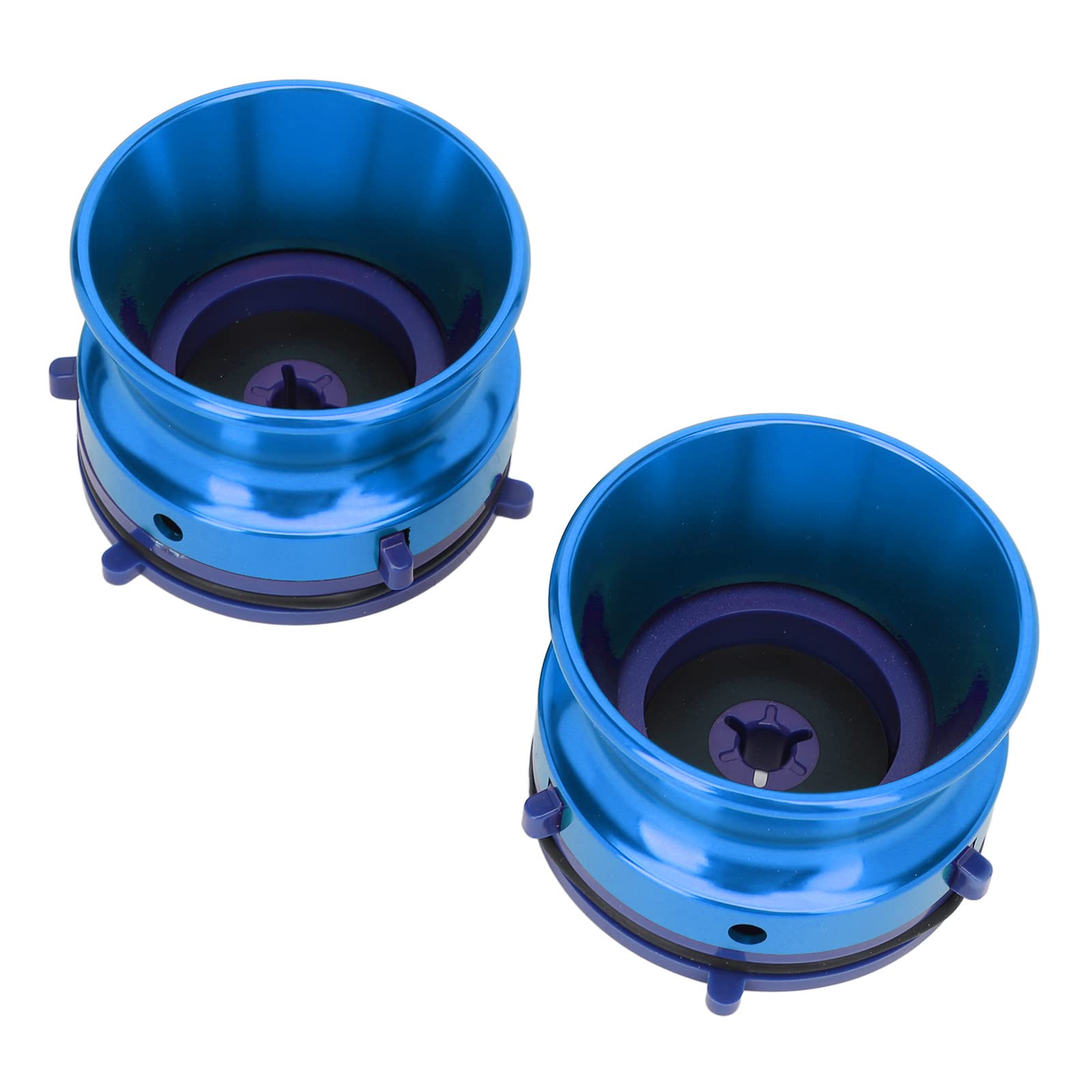Adattatori NAB Hub In Alluminio Lucido 25,4 Cm – Coppia Per Studer E Bobine 10 Pollici Con Sistema Di Blocco