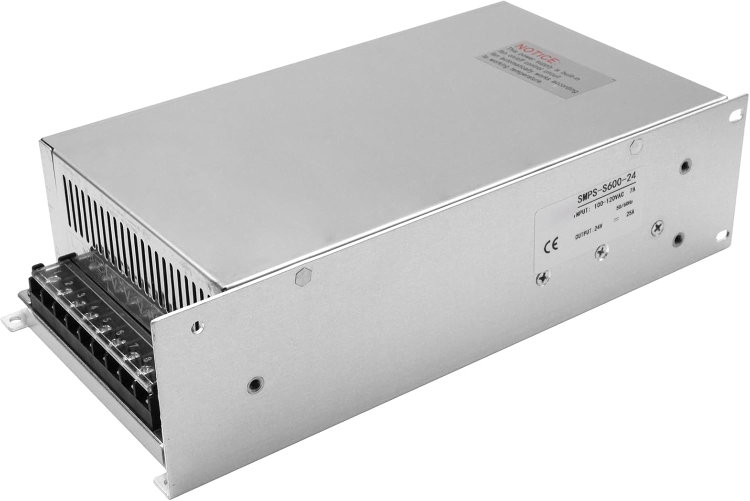 MAKERELE 24V 600W Switching Power Supply Adapter SMPS AC 100V-120V to DC 24V Universal Regulated Transformer Converter Power Supply 25A for 24Volt Strip 3D Printer CCTV Camera Motor Pump