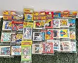 Over 200 Vintage Baseball cards in 5 Rare Factory Sealed RAC Packs from various brands from the 80's & 90's. Great for 1st time collectors!