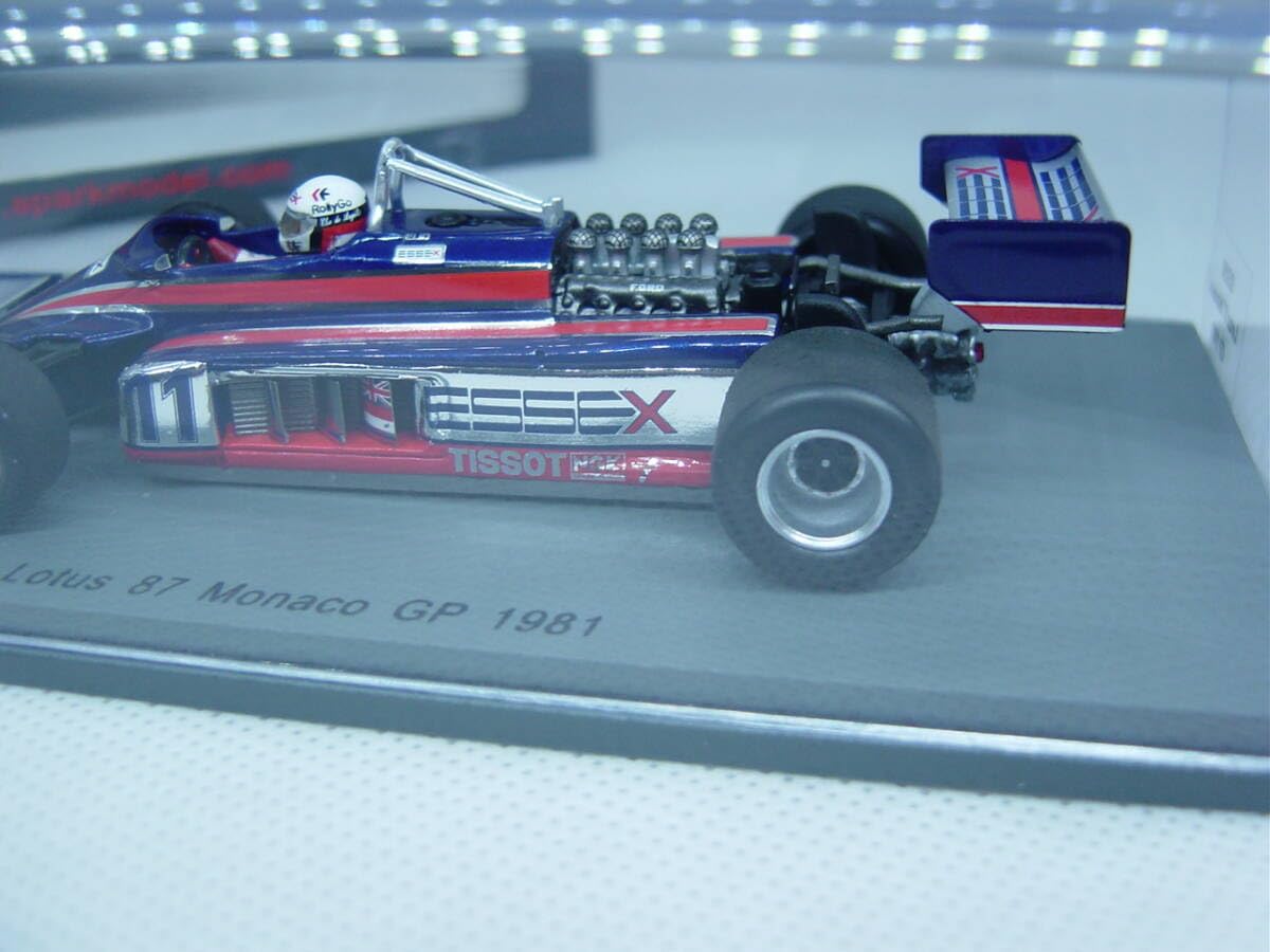 Amazon.co.jp: spark 1/43 Lotus 87 Monaco GP 1981#11 Elio de