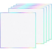 5Pcs Japanese Shikishi Boards Washi Paper Square Signature Boards for Creative Projects Marker , 10cmx10cm