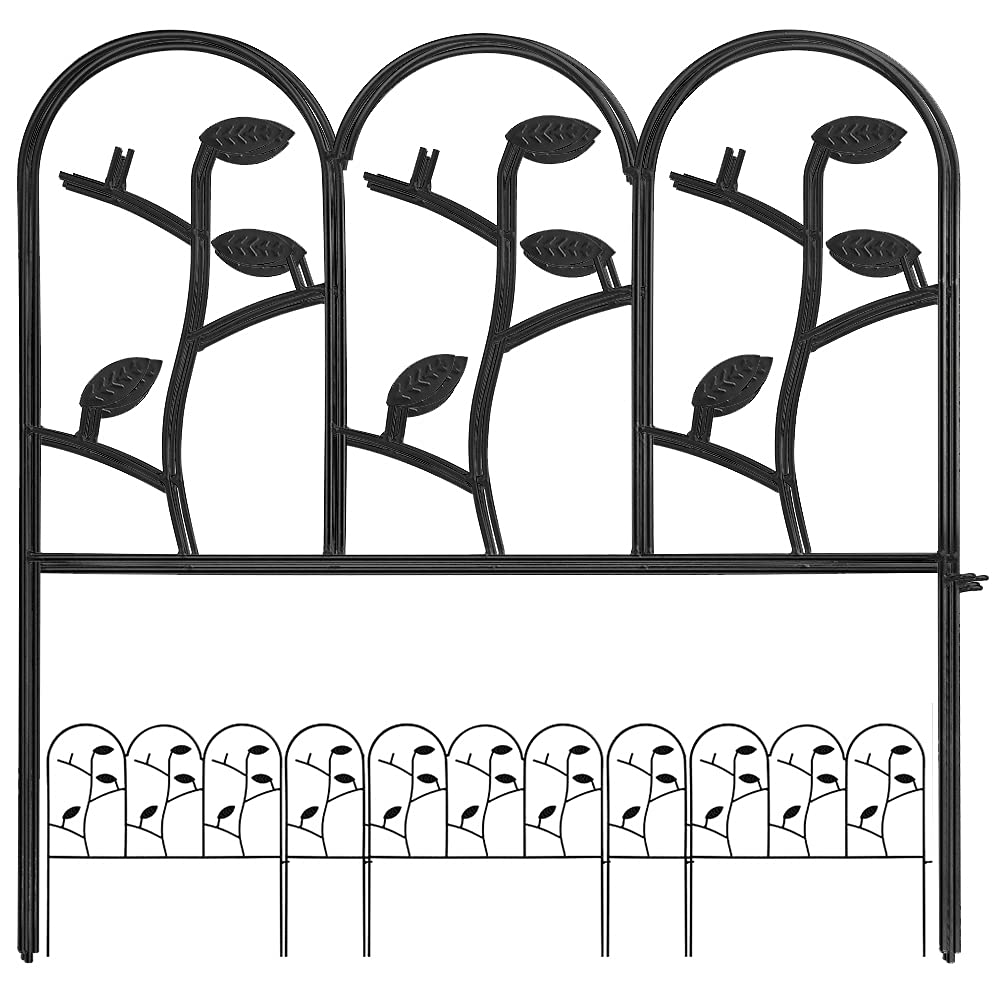 Buy Amagabeli Garden Fence Metal Panels Decorative Garden Fencing