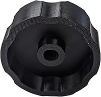 Vista 2 de Disco de control de ventilador Lasko de repuesto, más fuerte que el original, excelente ajuste, 1 perilla, negro