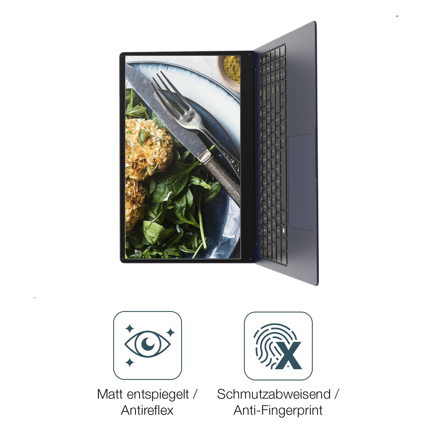 dipos 2x Film protection écran mat pour VALE Laptop R15E 15.6 Zoll