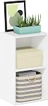 Furinno Luder Bookcase/Book/Storage, Organizing Shelves, 5-Tier Cube, White