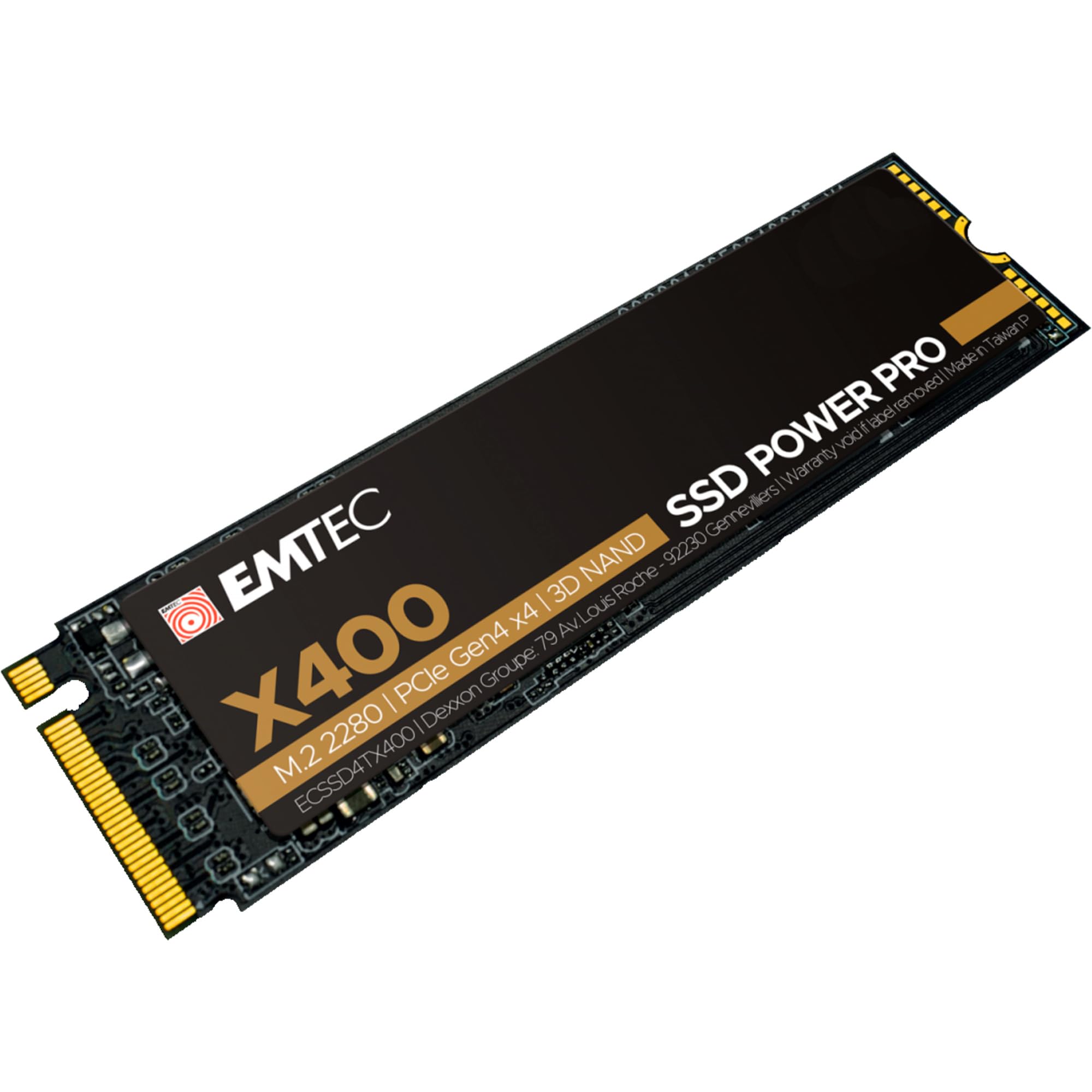 Amazon.com: Emtec 2TB X400 Power Pro M.2 2280 PCIe Gen 4.0 x4