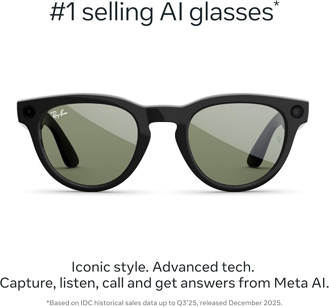 Meta サングラスRay-Ban Meta AIスマートグラス HEADLINER