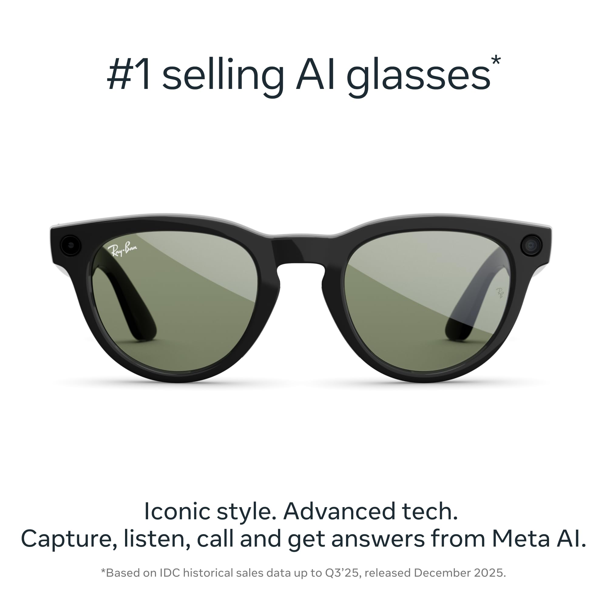 Amazon.co.jp: Ray-Ban (レイバン) 電子機能付サングラス Wearable