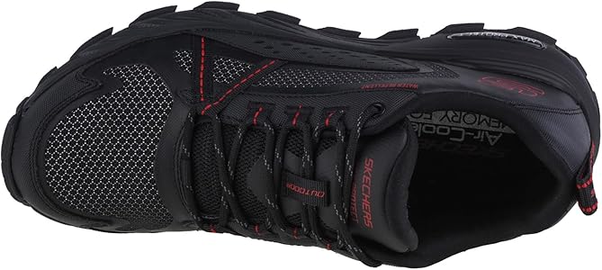 Skechers Scarpe da trekking da uomo, Nero, 39.5 EU : Amazon.it: Moda