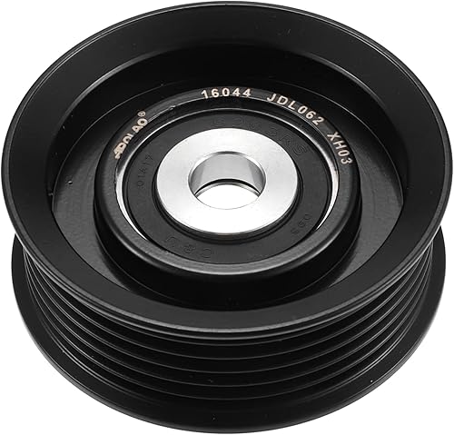 Miniatura 5 de X AUTOHAUX 16604-50030 Polea de guía de desviación de polea tensora para Toyota 4Runner 4.7L 2003-2009 para Toyota Land Cruiser 4.7L AT 19