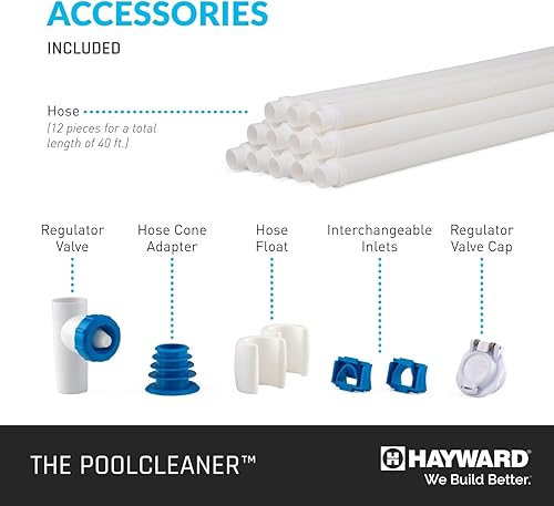 Vista 3 de Hayward W3PVS40JST Poolvergnuegen Suction Pool Cleaner for In-Ground Pools up to 20 x 40 ft. (Automatic Pool Vaccum), White