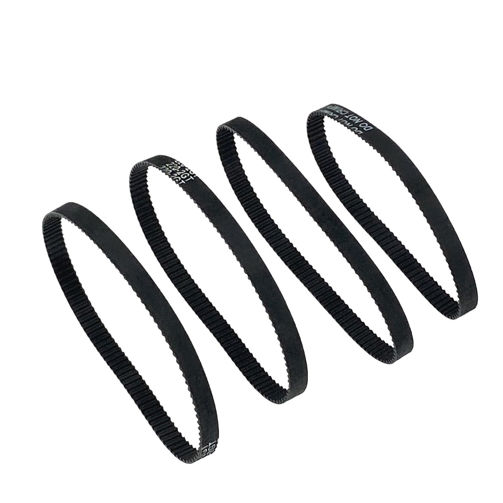 Courroie en caoutchouc 2GT 540mm durable et anti-usure pour axe d'imprimante 3D