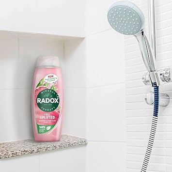 Radox Mineral Therapy Shower Gel Pick Any 3 x 225ml with Nature Inspired Mood Boosting Fragrance Body Wash for Men and Women