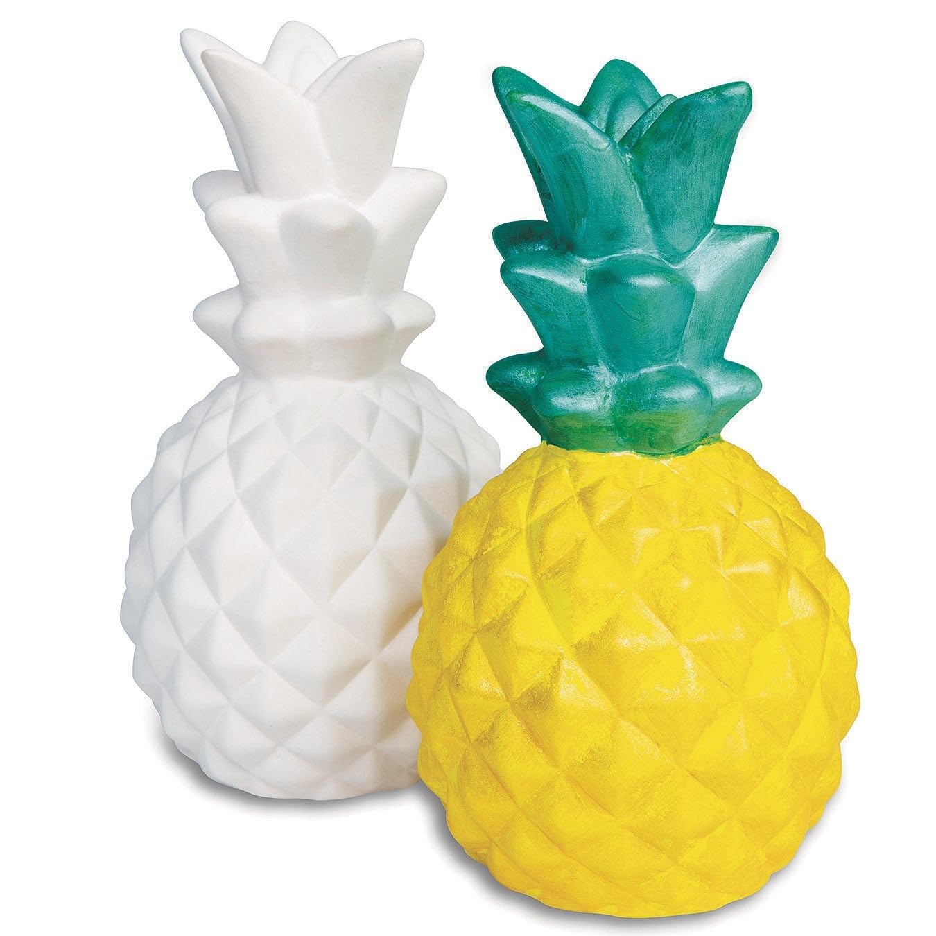 Ananas en céramique à personnaliser pour une décoration de table exotique