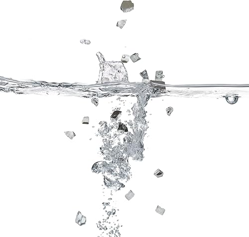 Miniatura 4 de Mr. Fireglass Vidrio templado reflectante de 14 de pulgada para chimenea, hoguera y paisajismo, 10 libras, platino de alto brillo