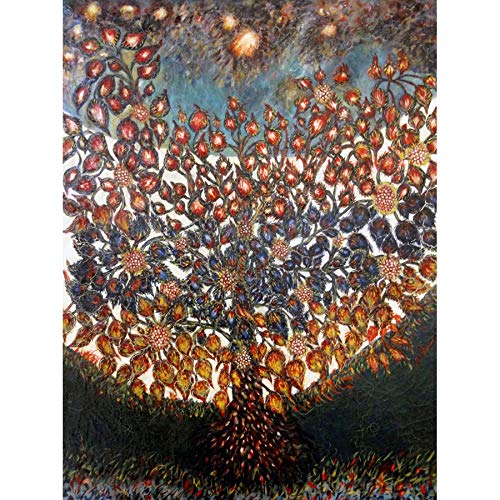Fine Art Prints Louis Seraphine Senlis Tree Of Life Painting Canvas Premium Wall Decor Poster Mural