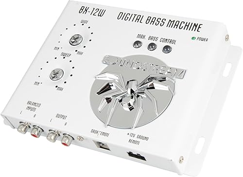 Miniatura 3 de Soundstream Procesador de graves digital BX-12W con control remoto (blanco)