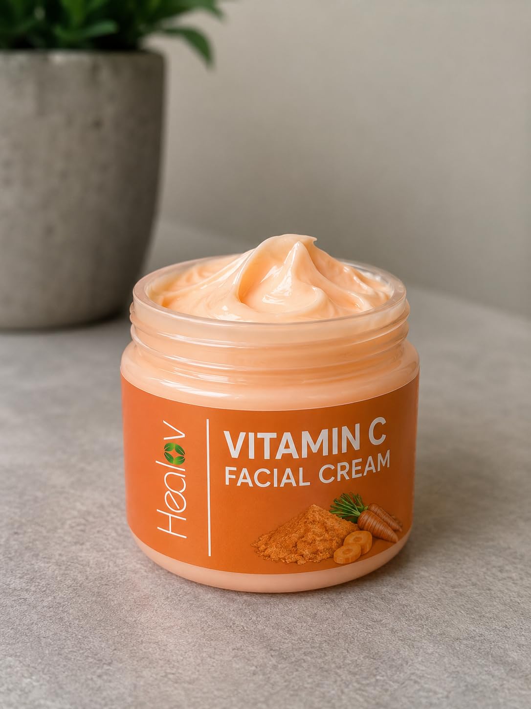 Amazon.com : Healov Vitamin C Cream – Daily Moisturizing Face