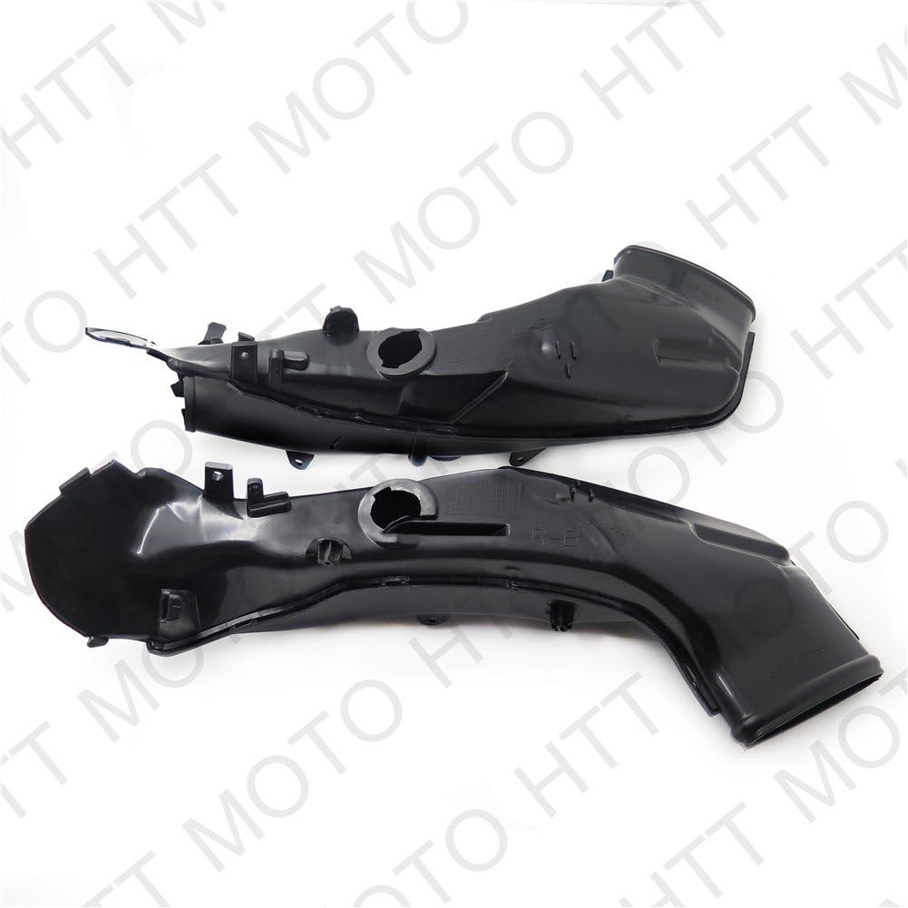 HTTMT CFP-1189-8- Black Ram Air Intake Tube Duct Cold Air Intake Compatible with CBR1000RR 2012-2015