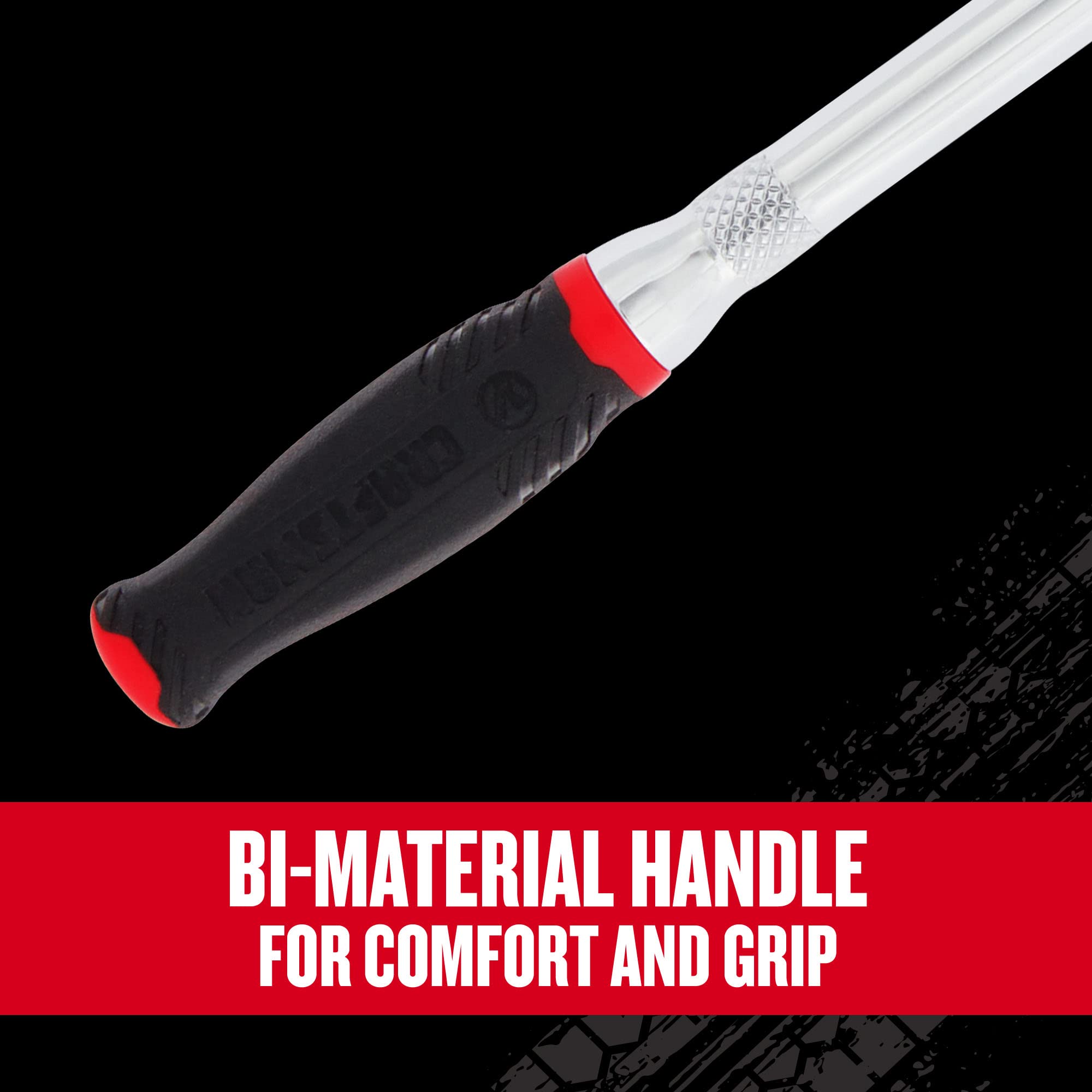Craftsman Grzechotka z serii V, napęd 1/4", 80-zębowy, elastyczna głowica XL Comfort Grip (CMMT86306V)