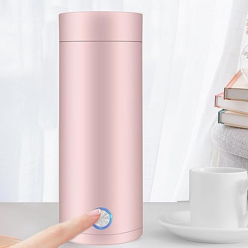 Miniatura 6 de Mini tetera térmica portátil de viaje hervidor de viaje caliente botella de caldera de agua calentador taza de agua eléctrica de 135fl oz para té