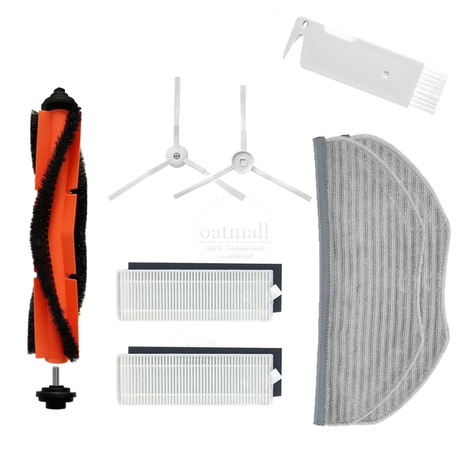 For G1 MJSTG1 Robot Vacuum-Mop Essential Main Brush Hepa Filter Mop Cloth Rag Accessories Parts(JD-B)