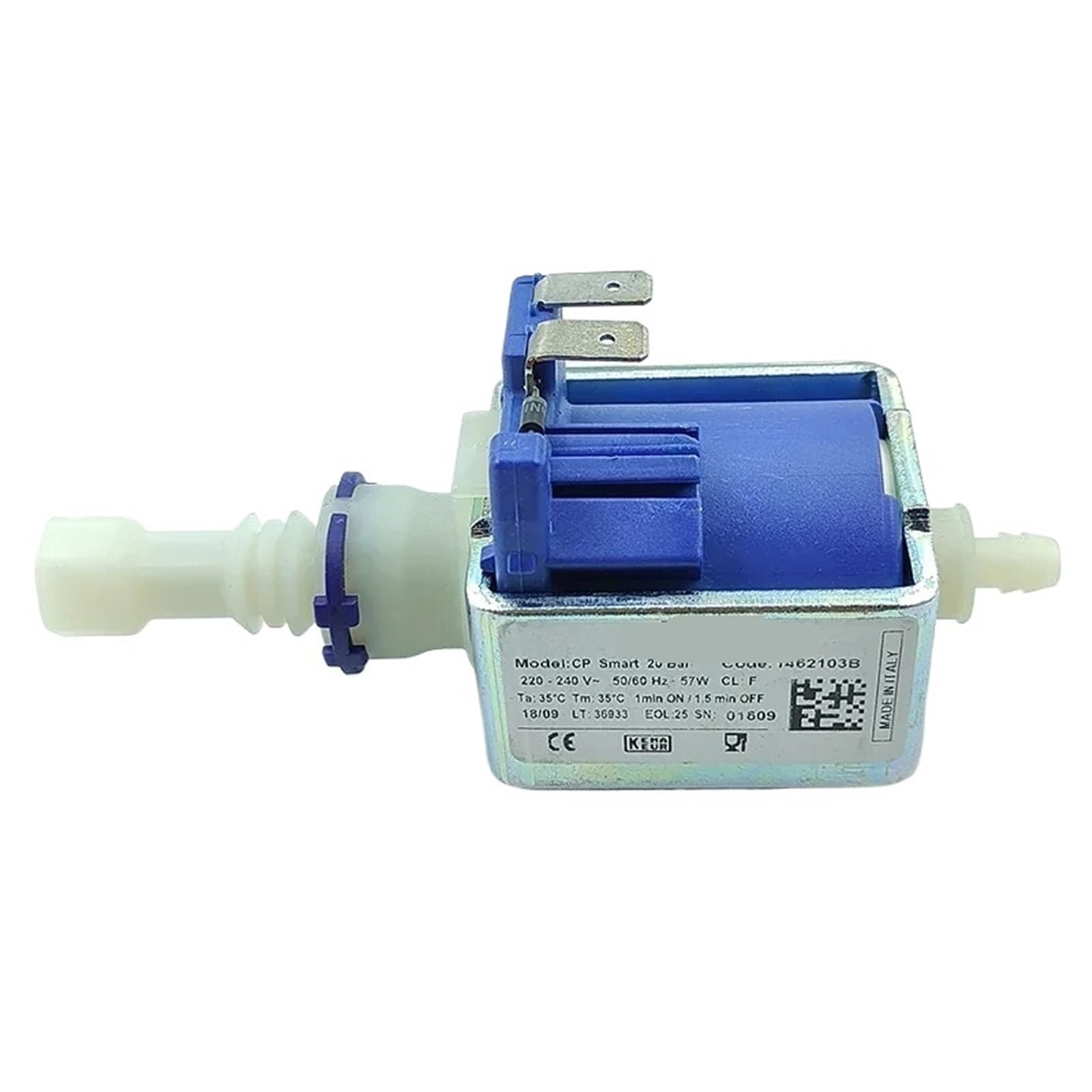 Pompe électromagnétique AC 220V 240V 57W pour machine à café et piston de remplacement