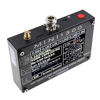 MINI1300 Antenna Analyzer 4.3in TFT LCD Touching Screen 0.1