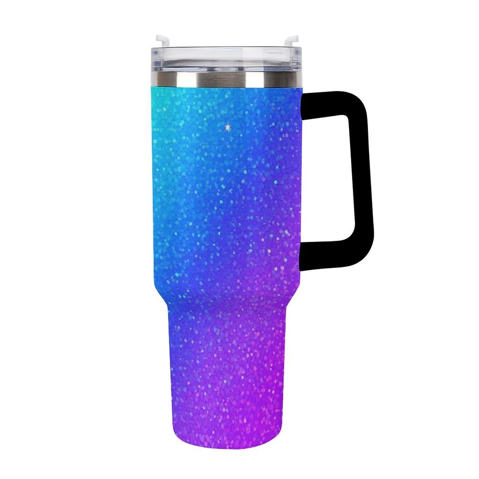 Gobelet isotherme acier inoxydable avec paille tendance