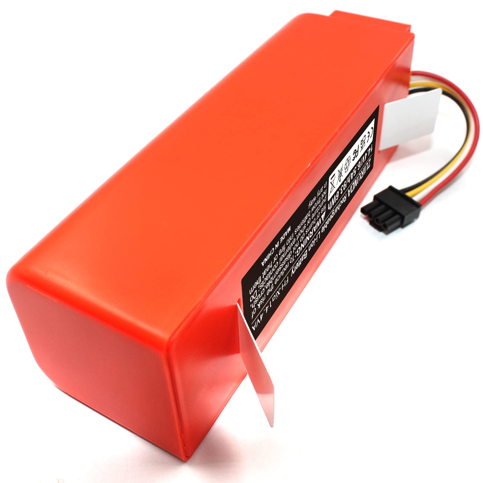 ZUIRUNDA - Batteria agli ioni di litio da 14,4 V, 6500 mAh, batteria di ricambio per robot aspirapolvere Xiaomi Mi Robot Xiaomi Mijia Roborock S50 S51